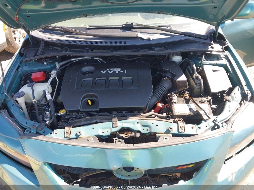 2009 Toyota Corolla S/Le/Xle VIN: 2T1BU40E59C051092 Lot: 39441056