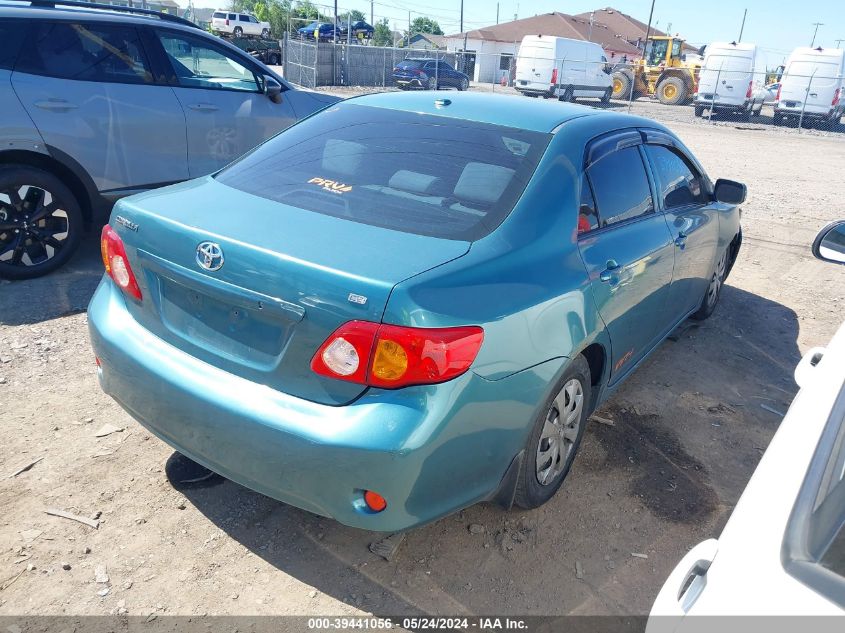 2009 Toyota Corolla S/Le/Xle VIN: 2T1BU40E59C051092 Lot: 39441056