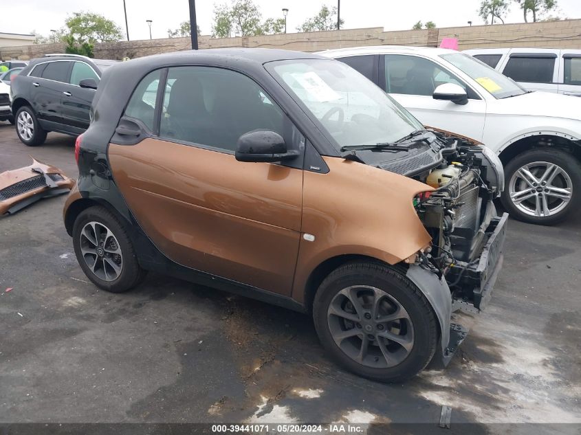 2016 Smart Fortwo Passion/Prime/Proxy/Pure VIN: WMEFJ5DA2GK054486 Lot: 39441071