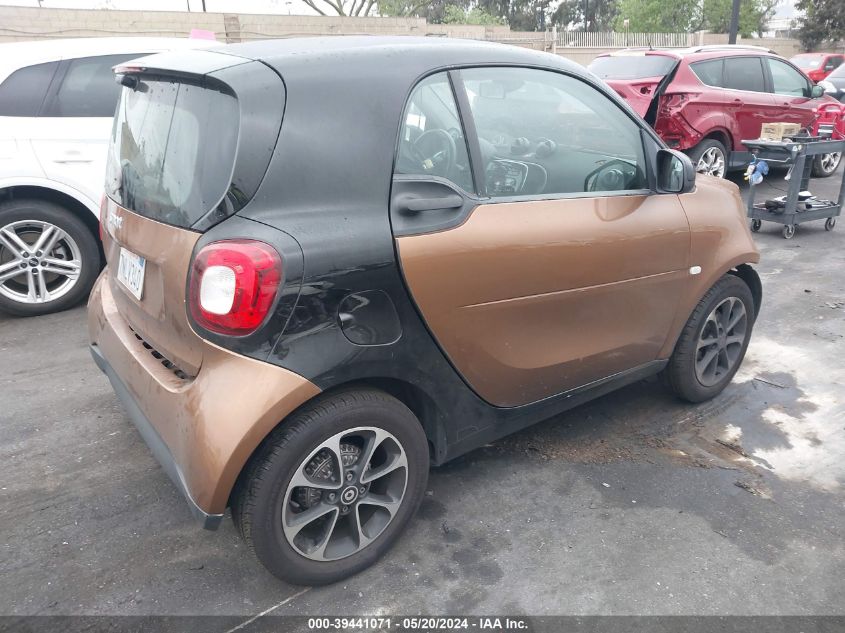 2016 Smart Fortwo Passion/Prime/Proxy/Pure VIN: WMEFJ5DA2GK054486 Lot: 39441071