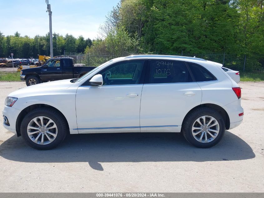 2014 Audi Q5 2.0T Premium VIN: WA1CFAFP2EA120447 Lot: 39441076