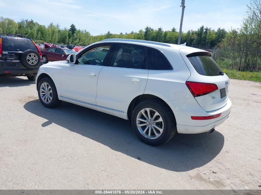 2014 Audi Q5 2.0T Premium VIN: WA1CFAFP2EA120447 Lot: 39441076