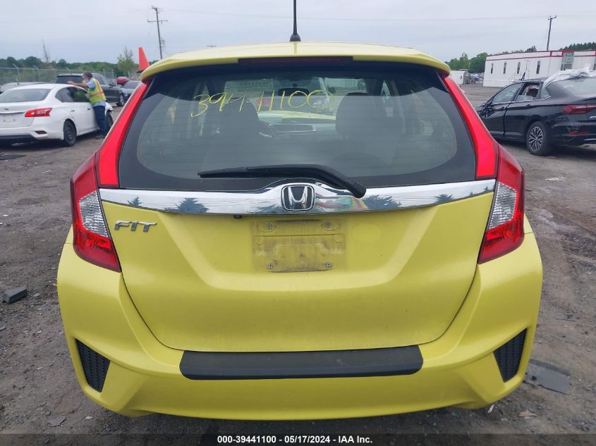 2016 Honda Fit Ex VIN: JHMGK5H74GS010762 Lot: 39441100