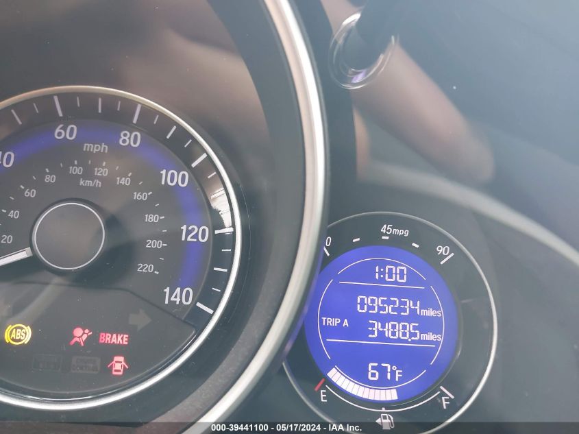 2016 Honda Fit Ex VIN: JHMGK5H74GS010762 Lot: 39441100