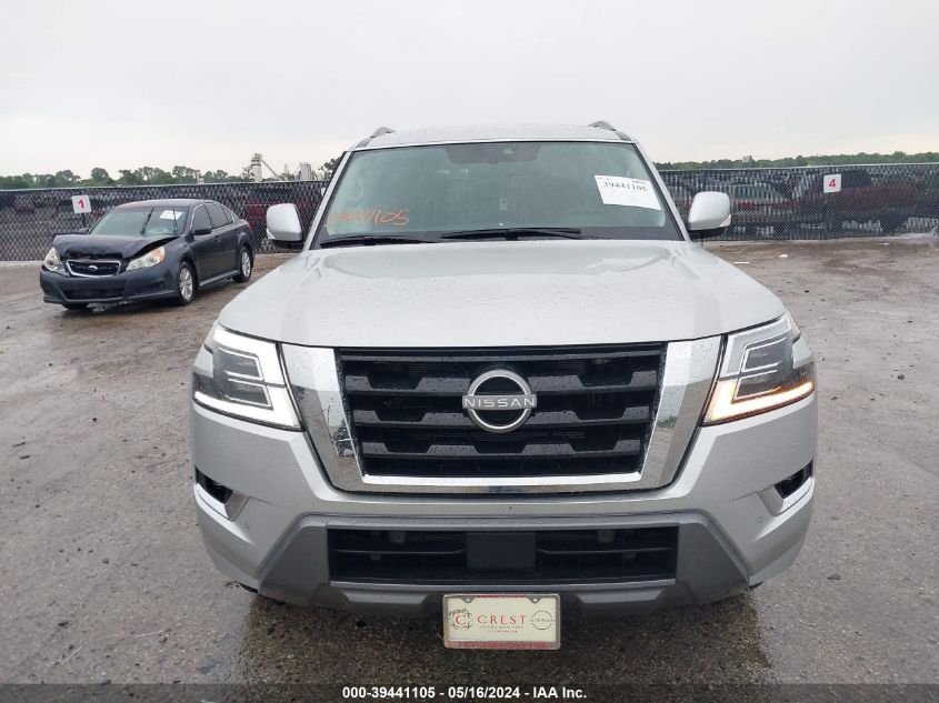 2023 Nissan Armada Sv 4Wd VIN: JN8AY2AD4P9695149 Lot: 39441105