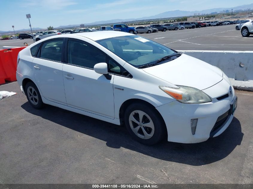 2013 Toyota Prius Two VIN: JTDKN3DU4D5648667 Lot: 39441108