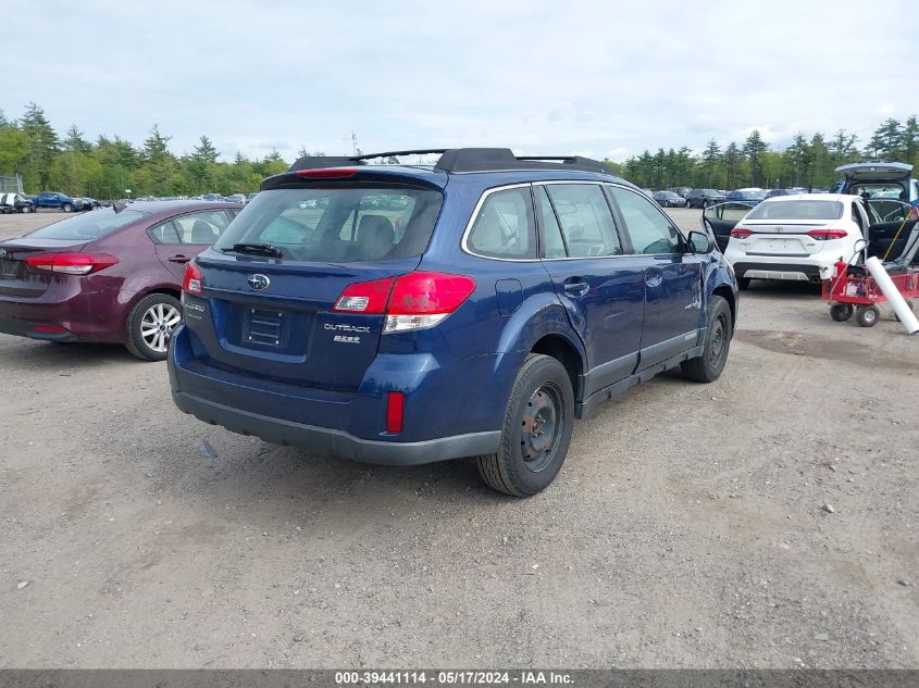 2011 Subaru Outback 2.5I VIN: 4S4BRBAC0B3384054 Lot: 39441114