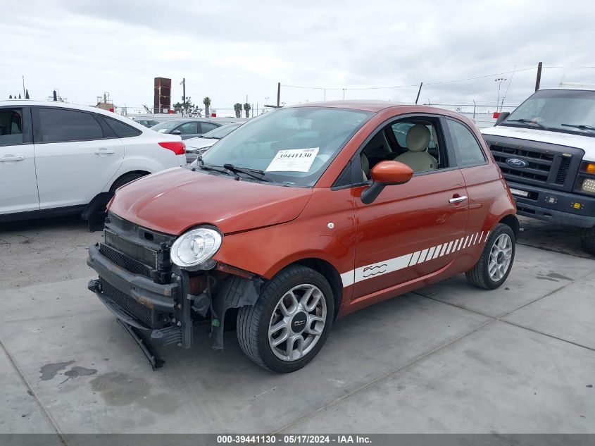 2013 Fiat 500 Pop VIN: 3C3CFFAR2DT560482 Lot: 39441130