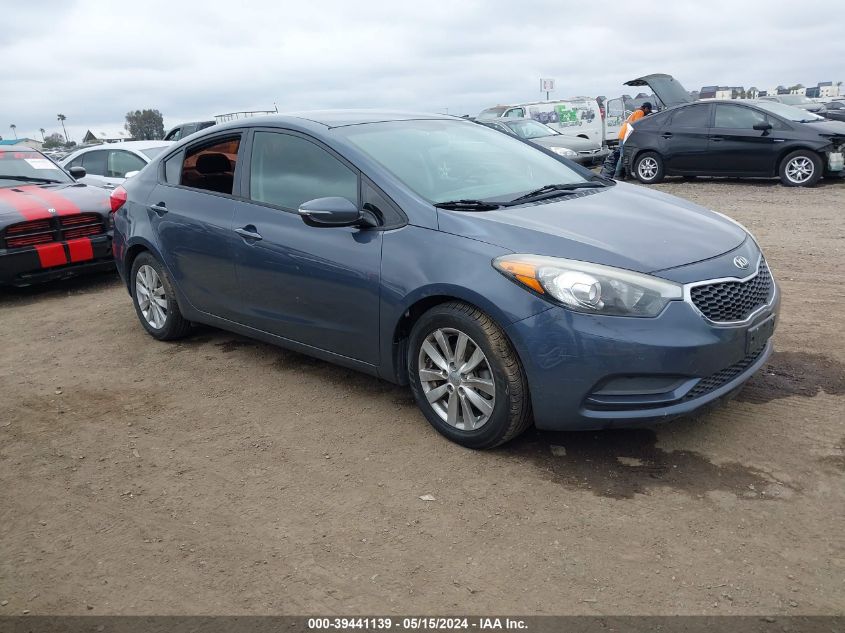 2016 KIA FORTE LX - KNAFX4A62G5522817