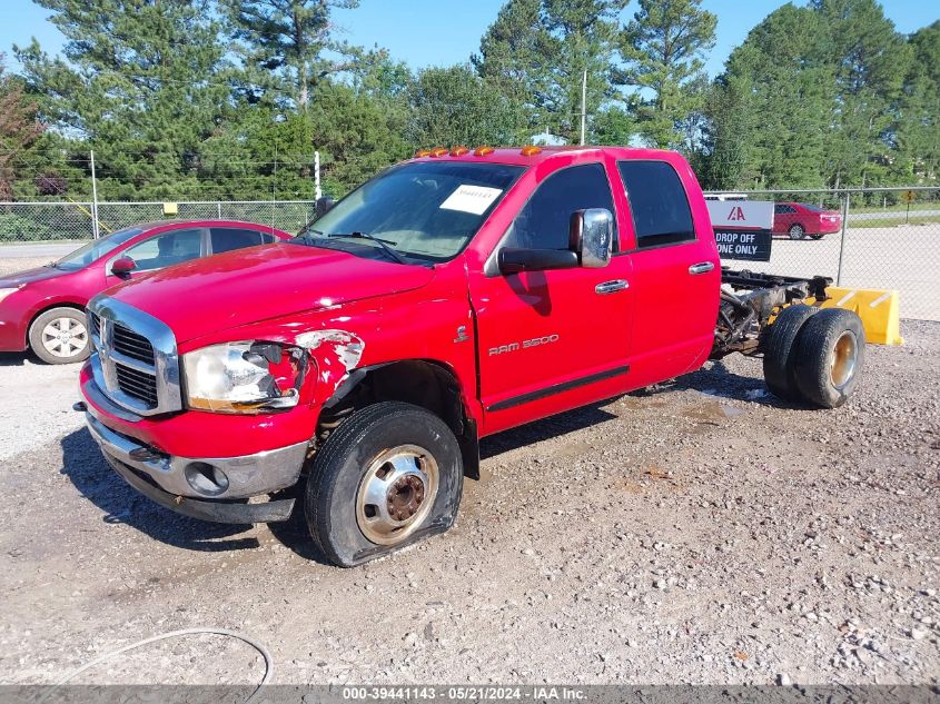 2006 Dodge Ram 3500 Slt/Sport VIN: 3D7MX48C96G260281 Lot: 39441143