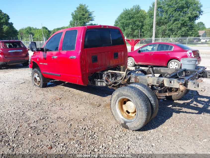 2006 Dodge Ram 3500 Slt/Sport VIN: 3D7MX48C96G260281 Lot: 39441143