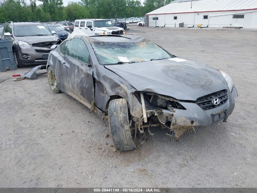 2011 Hyundai Genesis Coupe 3.8L VIN: KMHHU6KH0BU061322 Lot: 39441149