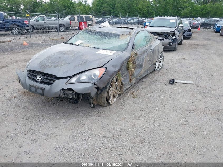 2011 Hyundai Genesis Coupe 3.8L VIN: KMHHU6KH0BU061322 Lot: 39441149