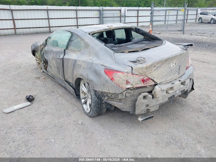 2011 Hyundai Genesis Coupe 3.8L VIN: KMHHU6KH0BU061322 Lot: 39441149