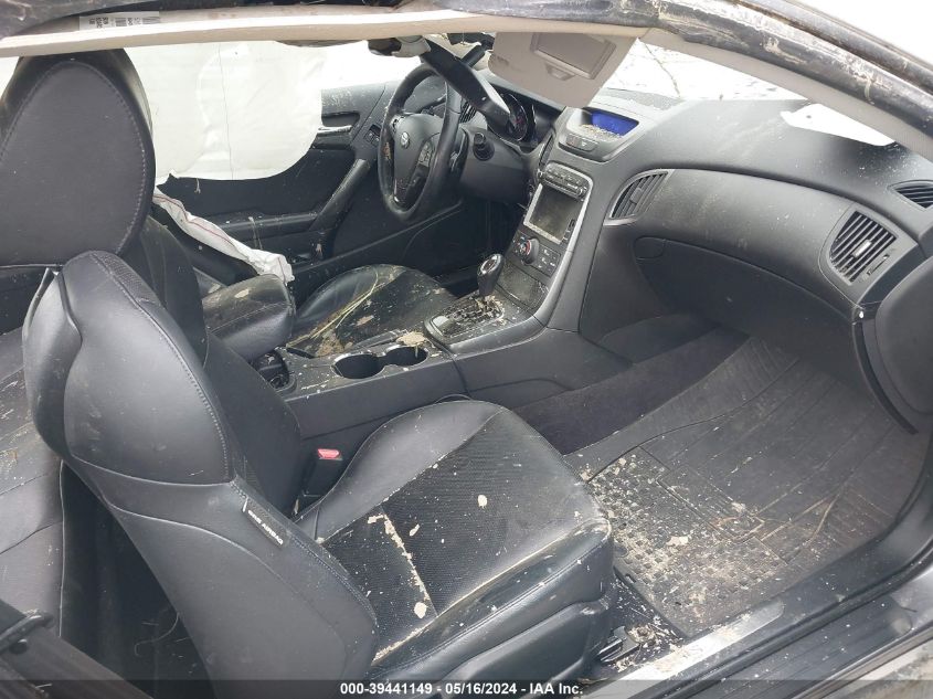 2011 Hyundai Genesis Coupe 3.8L VIN: KMHHU6KH0BU061322 Lot: 39441149