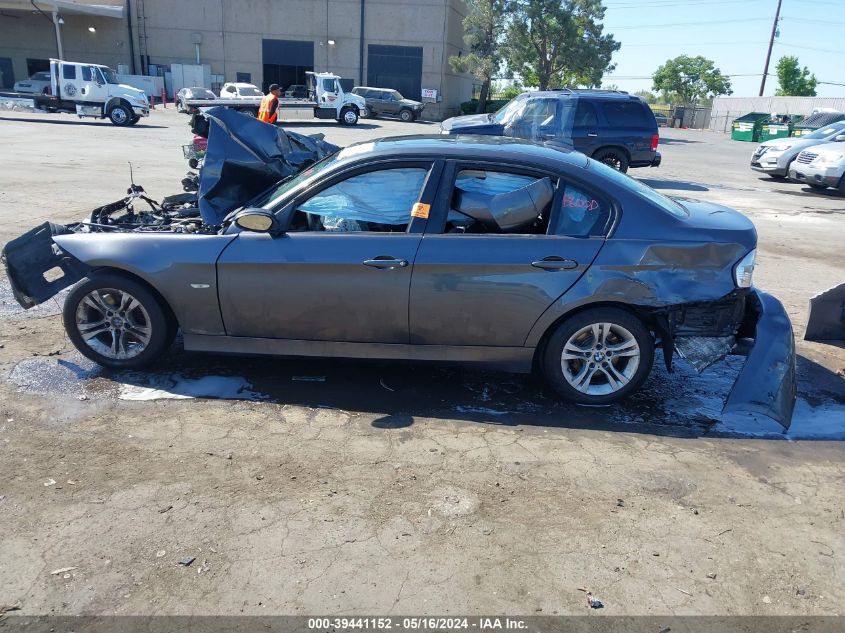 2008 BMW 328I VIN: WBAVA33578KX87506 Lot: 39441152