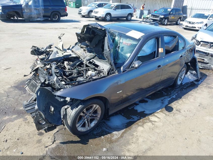 2008 BMW 328I VIN: WBAVA33578KX87506 Lot: 39441152