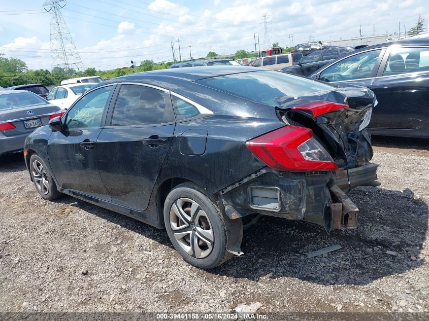 2016 Honda Civic Lx VIN: 2HGFC2F57GH520770 Lot: 39441158