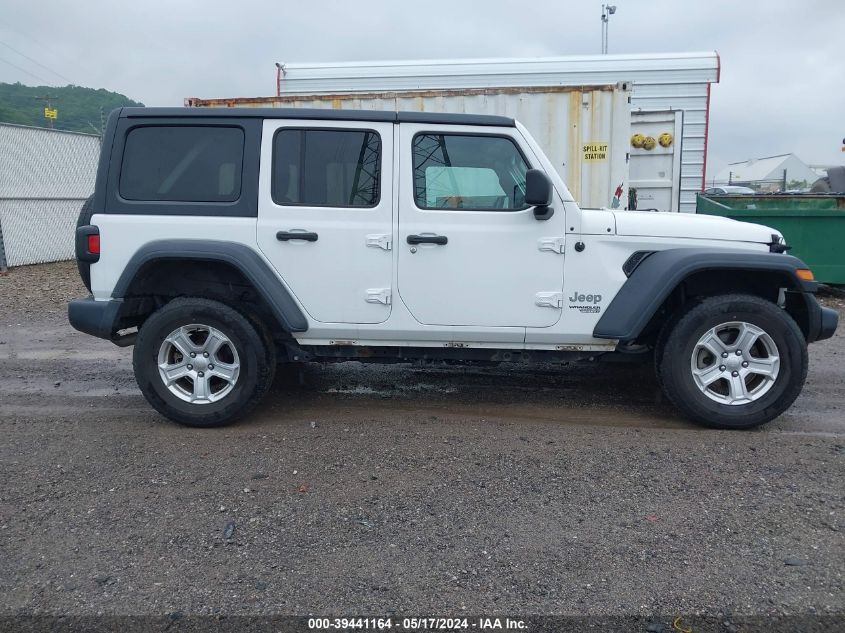 2018 Jeep Wrangler Unlimited Sport S 4X4 VIN: 1C4HJXDG1JW103300 Lot: 39441164