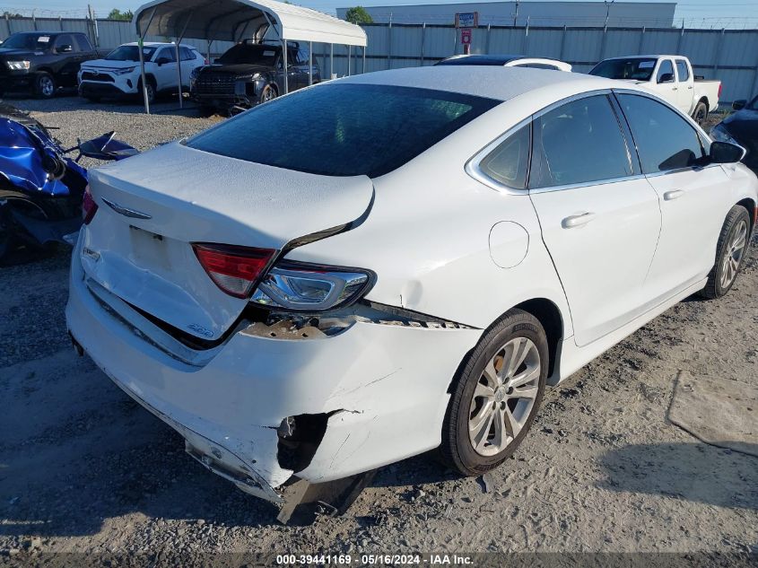 2016 Chrysler 200 Limited VIN: 1C3CCCABXGN142623 Lot: 39441169