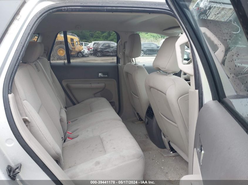 2010 Ford Edge Sel VIN: 2FMDK4JC7ABA61675 Lot: 39441178