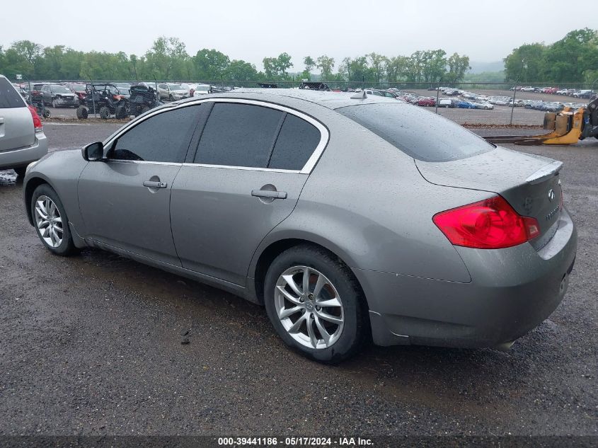 2009 Infiniti G37X VIN: JNKCV61F49M360638 Lot: 39441186