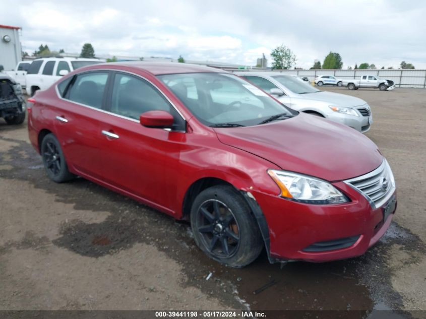 2015 Nissan Sentra Fe+ S/S/Sl/Sr/Sv VIN: 3N1AB7APXFL648740 Lot: 39441198