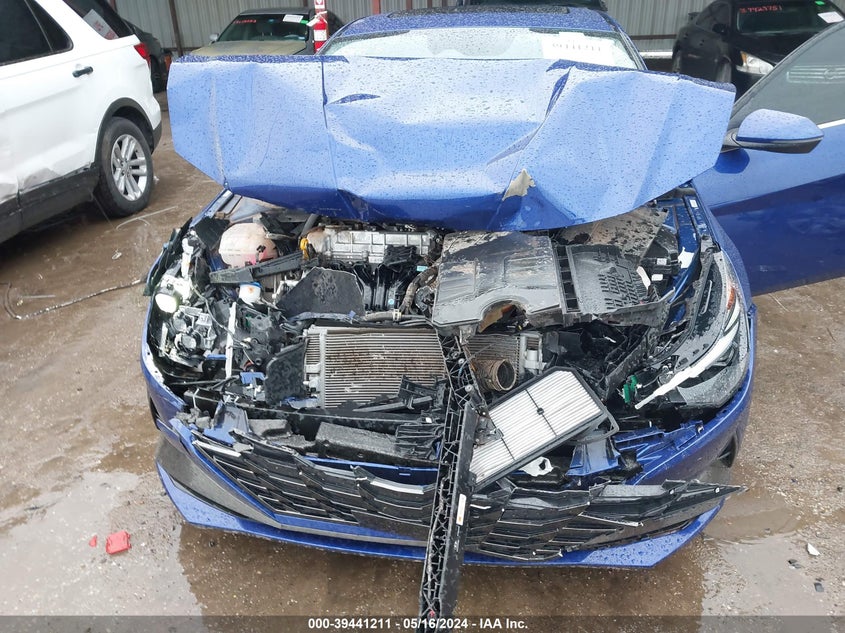 VIN KMHLN4AJ2MU010150 2021 HYUNDAI ELANTRA HYBRID LIMITED