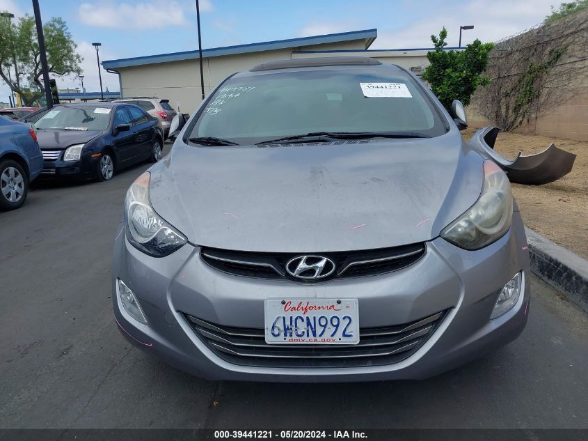 2013 Hyundai Elantra Limited VIN: KMHDH4AE0DU514744 Lot: 39441221