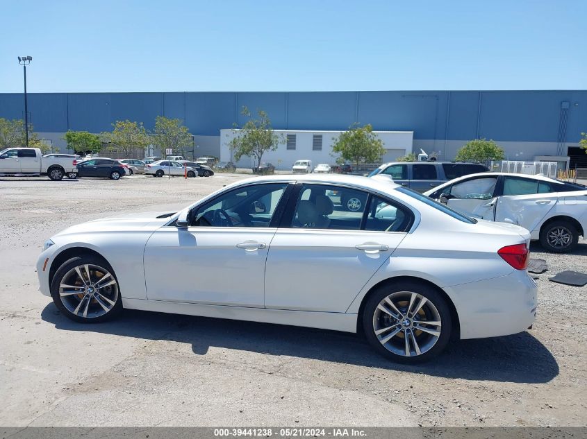 2017 BMW 330I VIN: WBA8B9G59HNU50325 Lot: 39441238