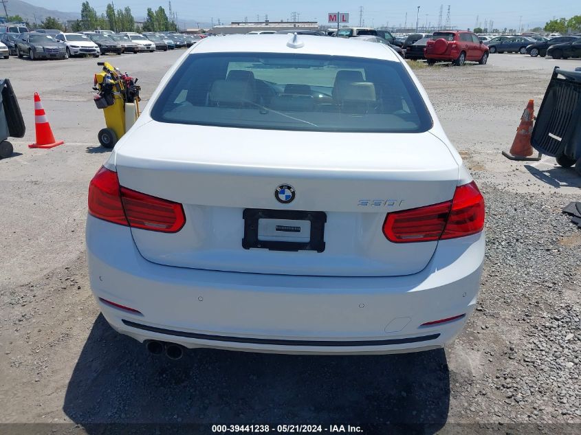 2017 BMW 330I VIN: WBA8B9G59HNU50325 Lot: 39441238