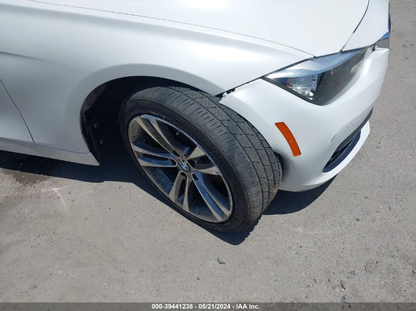 2017 BMW 330I VIN: WBA8B9G59HNU50325 Lot: 39441238