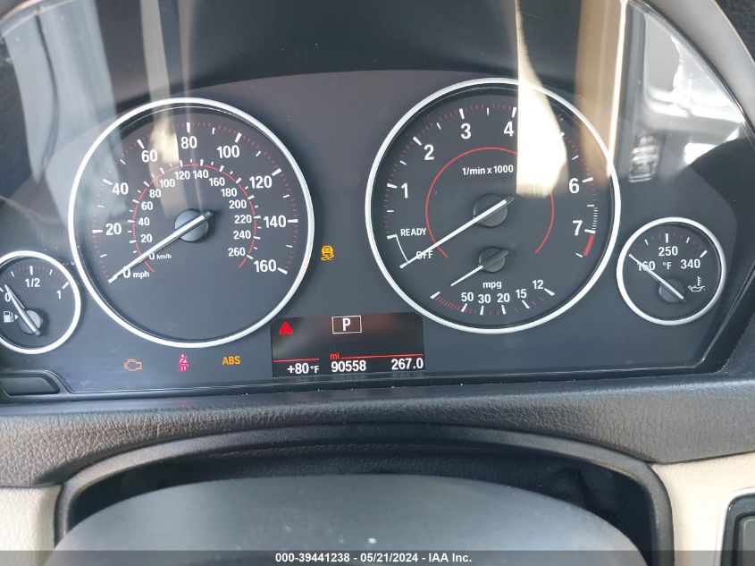 2017 BMW 330I VIN: WBA8B9G59HNU50325 Lot: 39441238