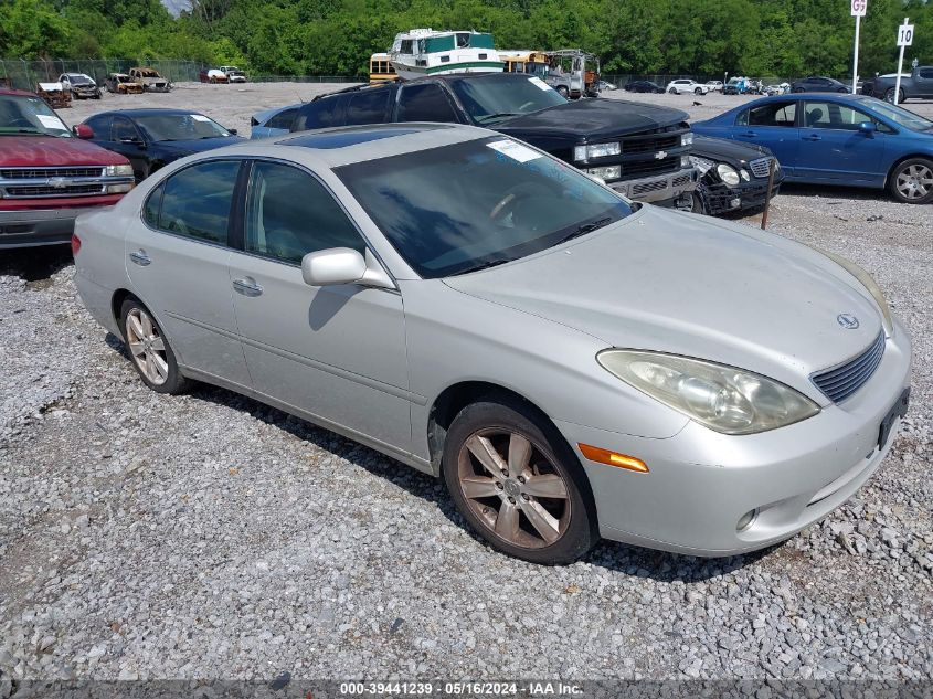 2005 Lexus Es 330 VIN: JTHBA30G255112814 Lot: 39441239