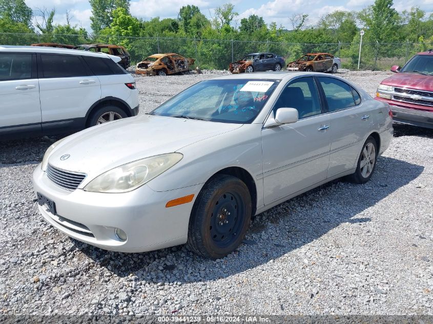 2005 Lexus Es 330 VIN: JTHBA30G255112814 Lot: 39441239