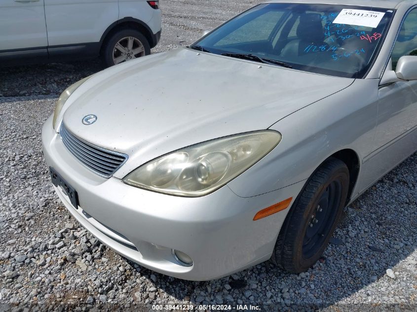 2005 Lexus Es 330 VIN: JTHBA30G255112814 Lot: 39441239