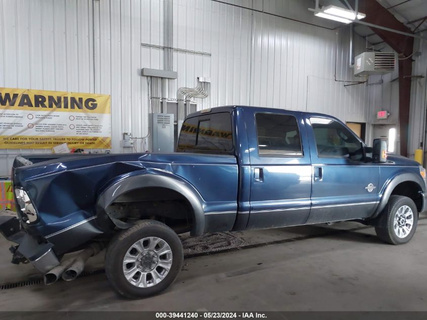 2015 Ford F-250 Lariat VIN: 1FT7W2BT9FEC98138 Lot: 39441240