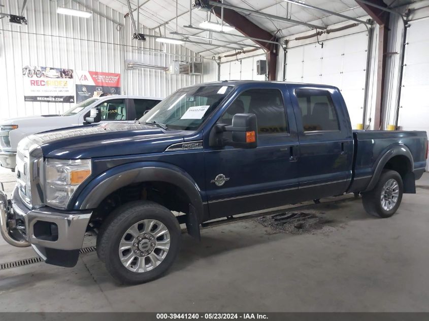 2015 Ford F-250 Lariat VIN: 1FT7W2BT9FEC98138 Lot: 39441240