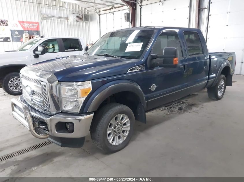 2015 Ford F-250 Lariat VIN: 1FT7W2BT9FEC98138 Lot: 39441240