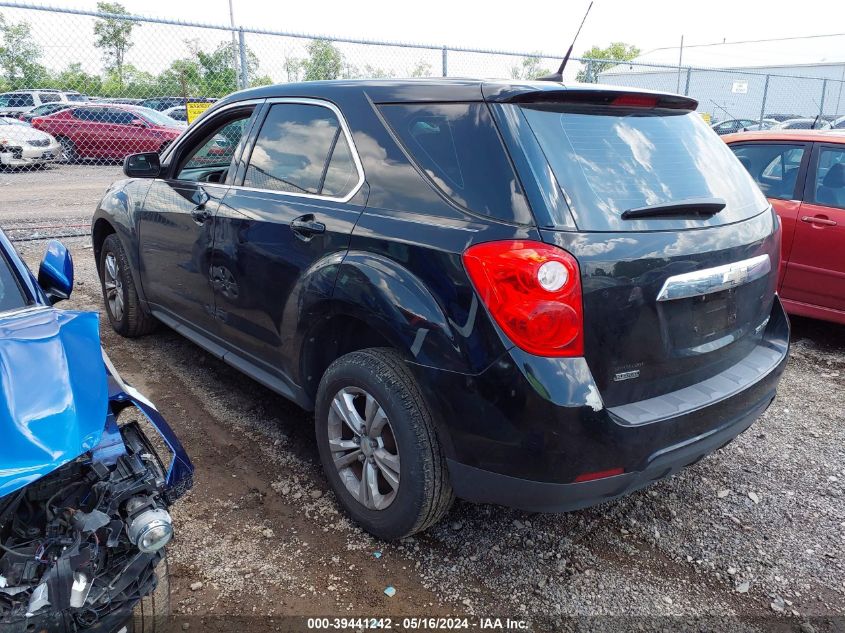 2012 Chevrolet Equinox Ls VIN: 2GNALBEK2C1225067 Lot: 39441242