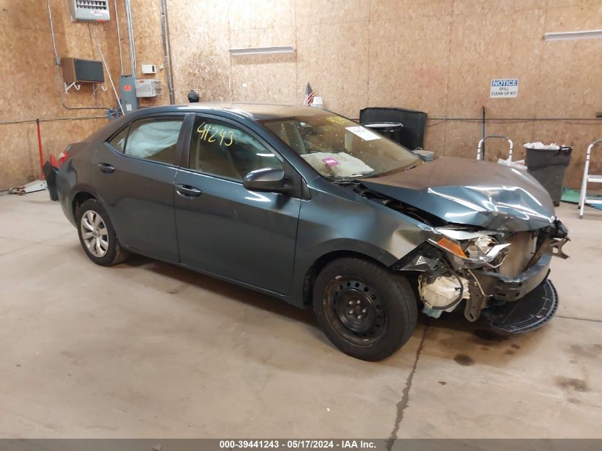 2016 Toyota Corolla L/Le/Le Pls/Prm/S/S Pls VIN: 5YFBURHE0GP440298 Lot: 39441243