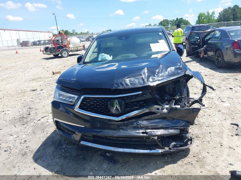 2017 Acura Mdx VIN: 5FRYD3H3XHB001322 Lot: 39441247