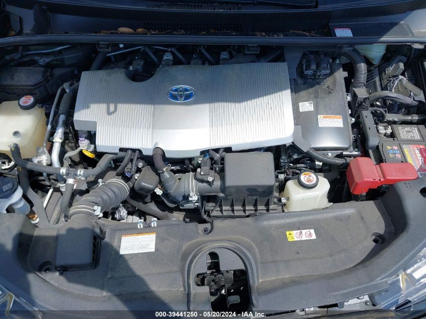 2019 Toyota Prius Xle VIN: JTDKARFU7K3095629 Lot: 39441250