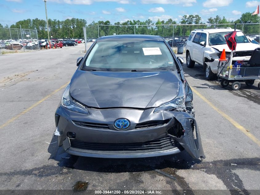 2019 Toyota Prius Xle VIN: JTDKARFU7K3095629 Lot: 39441250