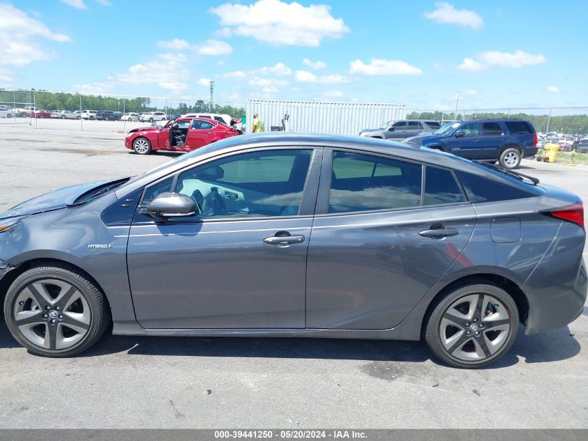 2019 Toyota Prius Xle VIN: JTDKARFU7K3095629 Lot: 39441250