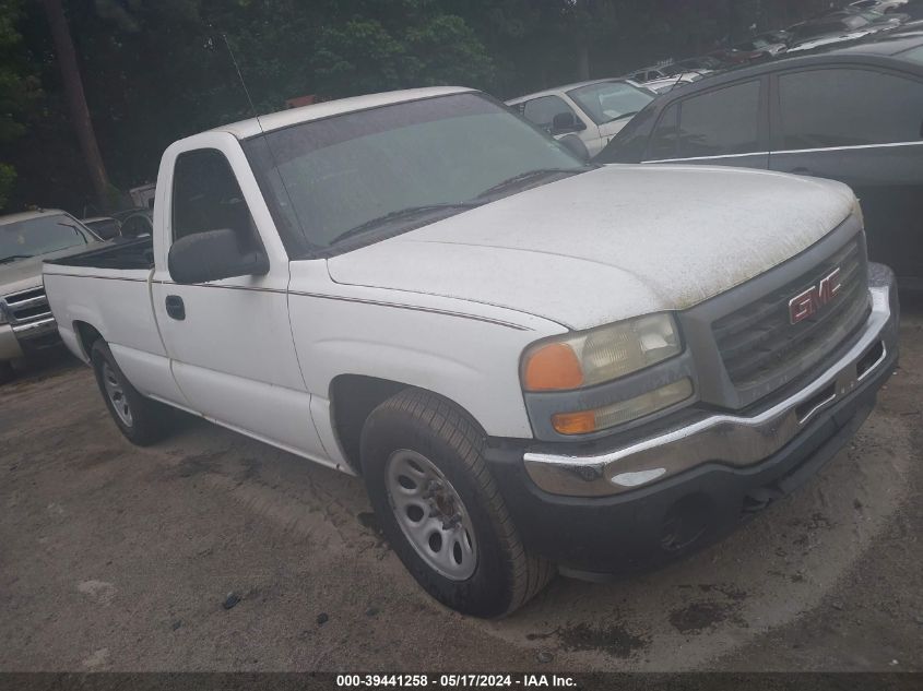 2006 GMC Sierra 1500 Work Truck VIN: 1GTEC14V26Z120444 Lot: 39441258