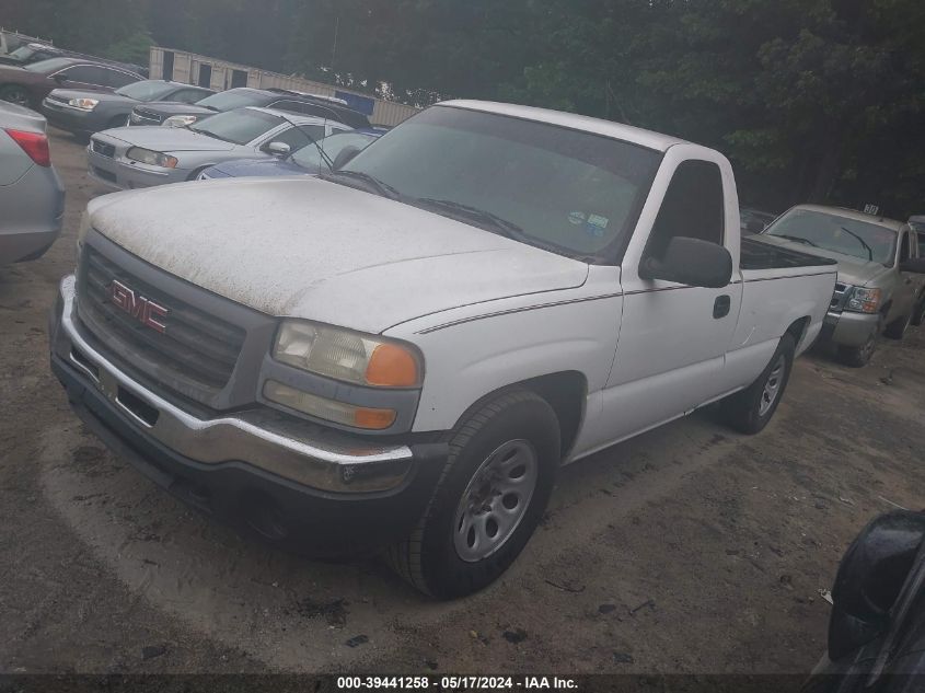 2006 GMC Sierra 1500 Work Truck VIN: 1GTEC14V26Z120444 Lot: 39441258