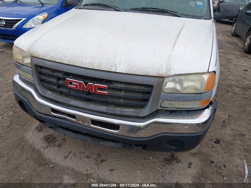 2006 GMC Sierra 1500 Work Truck VIN: 1GTEC14V26Z120444 Lot: 39441258