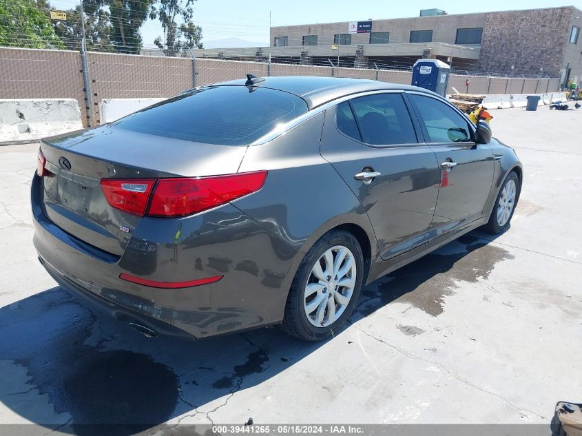 2014 Kia Optima Ex VIN: 5XXGN4A70EG311162 Lot: 39441265