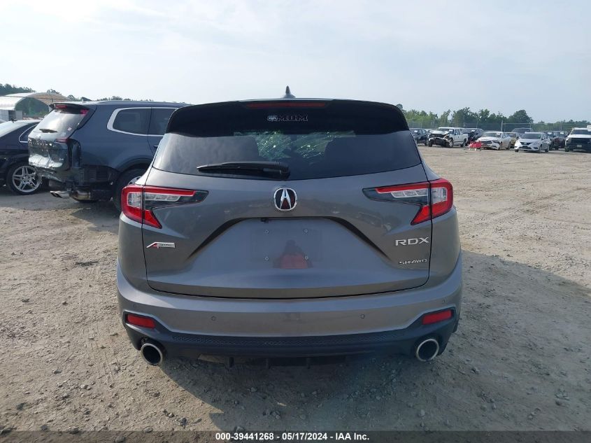 2023 Acura Rdx A-Spec Advance Package VIN: 5J8TC2H83PL008078 Lot: 39441268